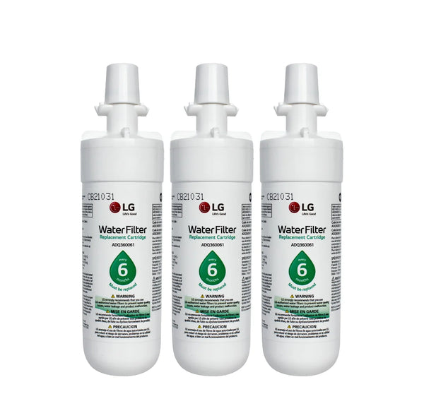 New LG LT700P Replacement For Refrigerator Water Filter, 3 pack