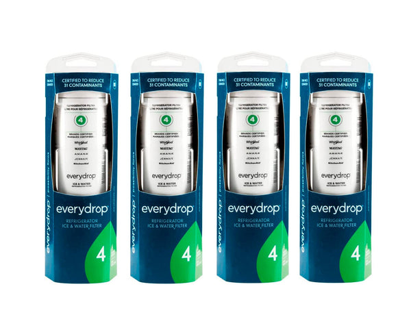 Everydrop Refrigerator Water Filter 4 - EDR4RXD1, 4 pack